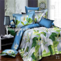 Hot Golden Jacquard Bedding Set / Ensemble de literie 3d / Ensemble de literie en coton